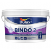 Dulux Bindo 2 краска водно-дисперсионная для потолков глубокоматовая снежно-белая ( 5л)