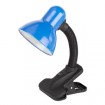Настольный светильник ЭРА N-102-E27-40W-BU синий