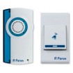 Звонок FERON E-221 белый, синий беспроводной 2*1.5V/AAA, 32 мелодии (60)
