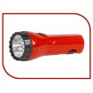 Аккумуляторный светодиодный фонарь 4 LED с прямой зарядкой Smartbuy, красный (SBF-93-R)