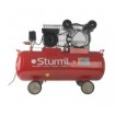 AC931031 Воздушный компрессор Sturm, 2400 Вт, 100 л, 370 л/мин, 8 бар, 1100 об/мин, ремень